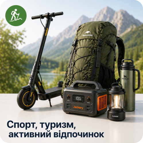 Спорт, туризм, активний відпочинок