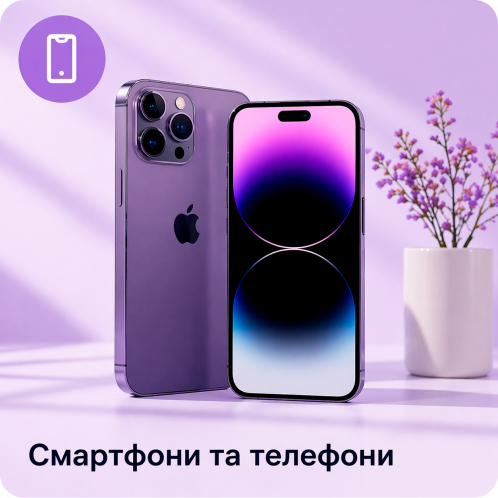 Смартфони та телефони