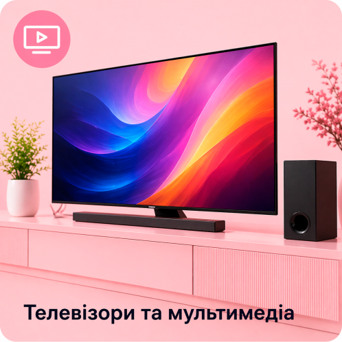 Телевізори та мультимедіа