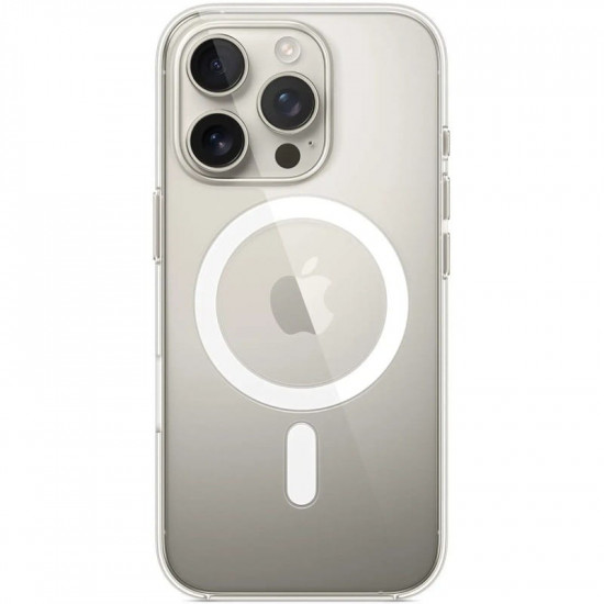 Чохол-накладка Apple Clear Case with MagSafe для Apple iPhone 16 Pro Transparent (MA7E4)