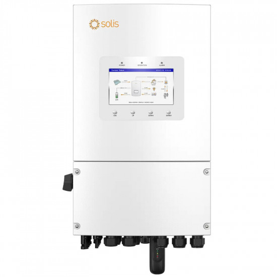 Інвертор гібридний 8kW Solis S6 (S6-EH1P8K-L-PLUS), однофазний