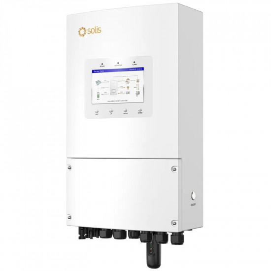 Інвертор гібридний 8kW Solis S6 (S6-EH1P8K-L-PLUS), однофазний