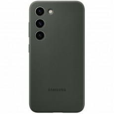 Чохол-накладка Samsung Silicone Cover для Samsung Galaxy S23 SM-S911 Khaki (EF-PS911TGEGRU)