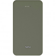 Універсальна мобільна батарея Hama Power Bank 20000mAh 15W Green (201716)