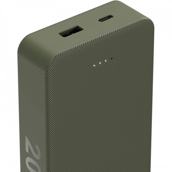 Універсальна мобільна батарея Hama Power Bank 20000mAh 15W Green (201716)
