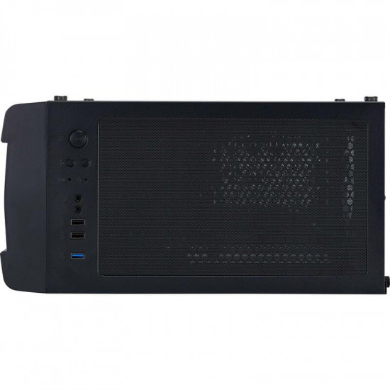 Корпус 1stPlayer D4-BK-4F1 Black без БЖ