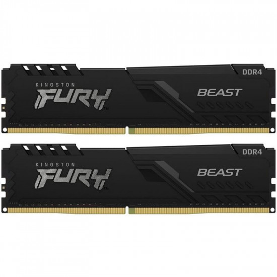 Модуль пам`ятi DDR4 2x8GB/3200 Kingston Fury Beast Black (KF432C16BBK2/16)