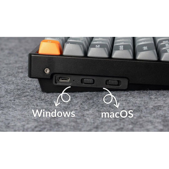 Клавіатура бездротова Keychron K2 Max 84Key (K2M-C3-UA)
