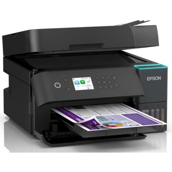 Багатофункціональний пристрій А4 Epson EcoTank L6370 Wi-Fi (C11CL43405)