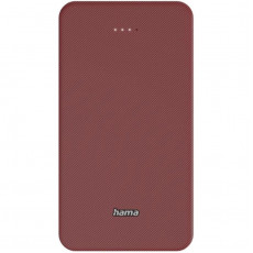 Універсальна мобільна батарея Hama Power Bank 20000mAh 15W Red (201717)