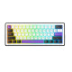 Клавіатура Hator Hellyberry HK60 White/Violet