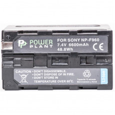 Акумулятор PowerPlant Sony LED NP-F960 6600mAh (DV00DV1367)