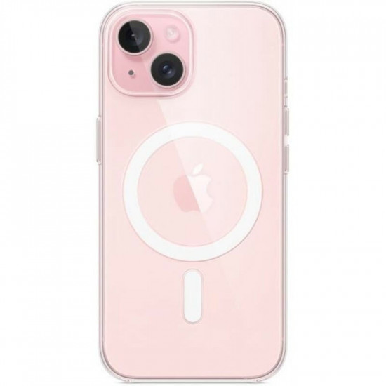 Чохол-накладка Apple Clear Case with MagSafe для Apple iPhone 15 Clear (MT203)