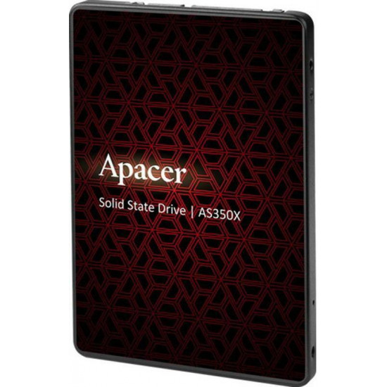 Накопичувач SSD  256GB Apacer AS350X 2.5" SATAIII 3D TLC (AP256GAS350XR-1)