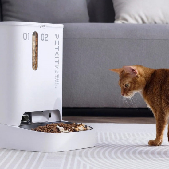 Смарт-годівниця Petkit YumShare Dual-hopper with Camera (P591)