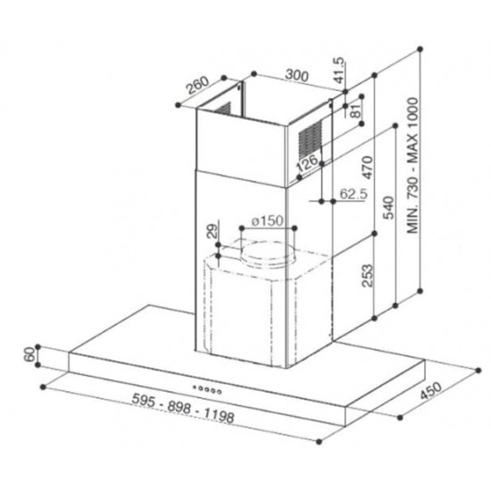 Витяжка Faber Stilo Smart X A90