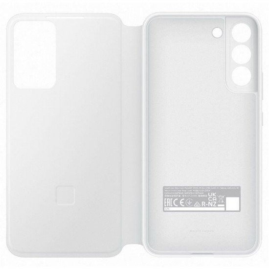 Чохол-книжка Samsung Smart Clear View Cover для Samsung Galaxy S22+ SM-S906 White (EF-ZS906CWEGRU)