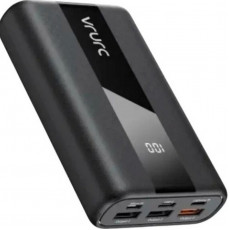 Універсальна мобільна батарея Vrurc T2055 20000mAh 22.5W Black (D9A-SL-2055BLACK-DE)