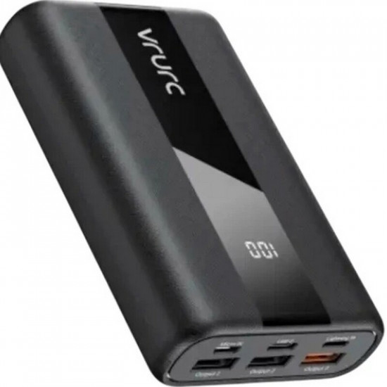 Універсальна мобільна батарея Vrurc T2055 20000mAh 22.5W Black (D9A-SL-2055BLACK-DE)