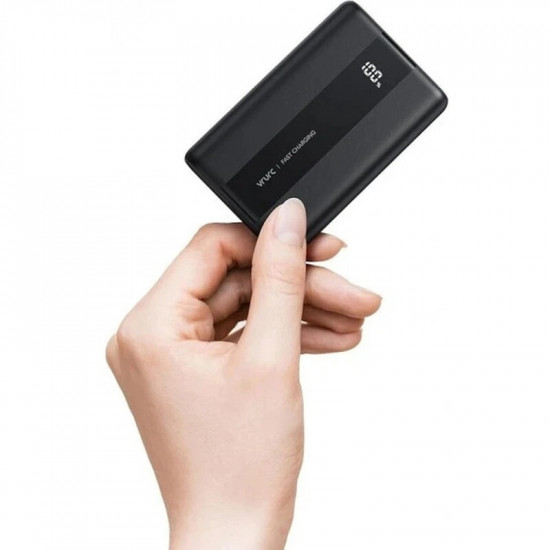 Універсальна мобільна батарея Vrurc T2055 20000mAh 22.5W Black (D9A-SL-2055BLACK-DE)