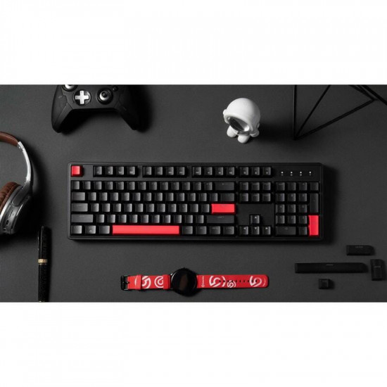 Клавіатура Lemokey X3 Keychron Mechanical Red Switch UA Black (X3-H1-UA)