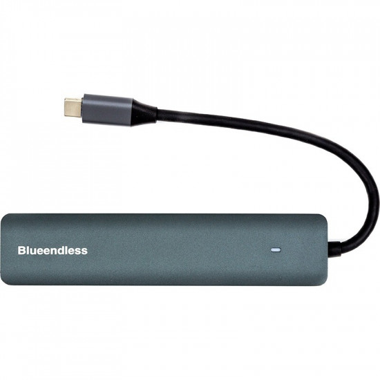 Концентратор USB Type-C Blueendless Space Grey (CA913848)
