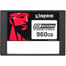 Накопичувач SSD  960GB Kingston SSD DC600M 2.5" SATAIII 3D TLC (SEDC600M/960G)