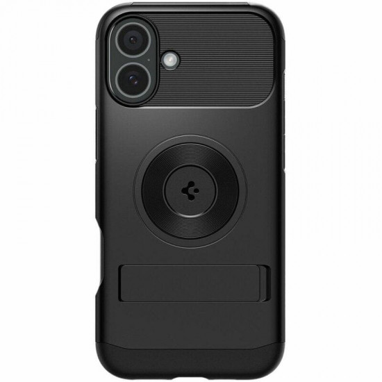 Чохол-накладка Spigen Slim Armor with MagFit для Apple iPhone 16 Plus Black (ACS08098)
