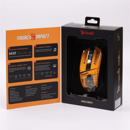 Миша Bloody W63 Max Renegade Sunset