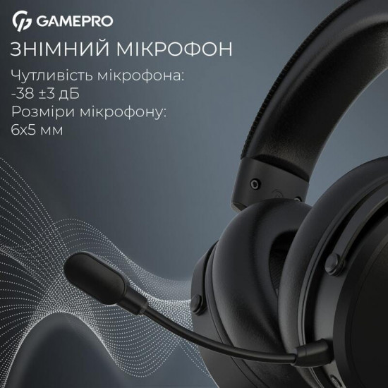 Гарнітура GamePro Asgard Skadi Black (HSW191B)