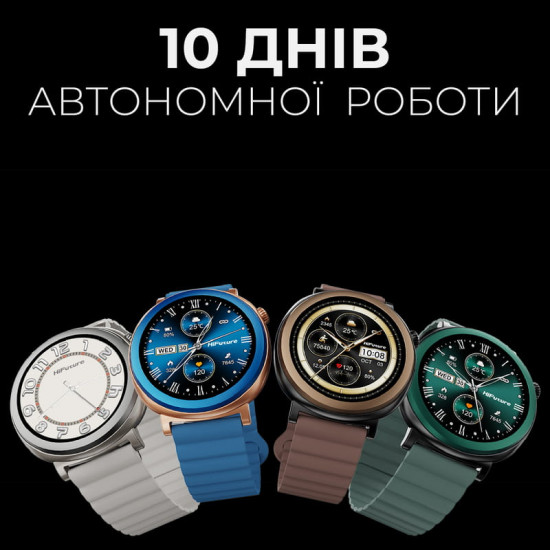 Смарт-годинник HiFuture Aurora Dark Green
