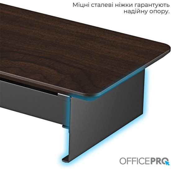 Підставка для монітора OfficePro MR164DW Dark Wood/Black