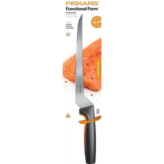 Ніж філейний для риби Fiskars Functional Form 22 см (1057540)