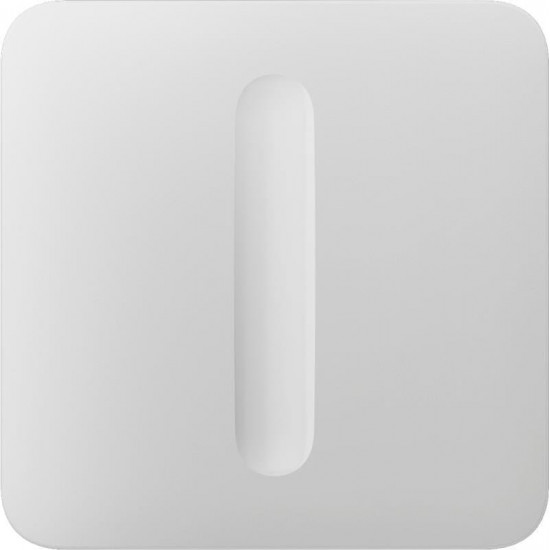 Кнопка для одноклавішного вимикача димера Ajax SoloButton Dimmer (1-gang/2-way) White