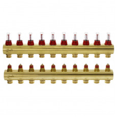 Колектор Danfoss FHF-10F з ротаметрами (088U0530)