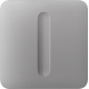 Кнопка для одноклавішного вимикача димера Ajax SoloButton Dimmer (1-gang/2-way) Fog