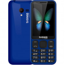 Мобiльний телефон Sigma mobile X-Style 351 Lider Dual Sim Blue