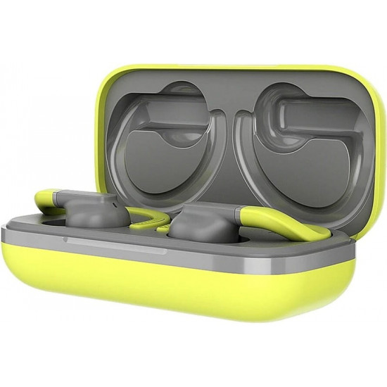 Bluetooth-гарнітура Canyon TWS-11 Headset On Run Sport Yellow-Grey (CNS-TWS11GR)