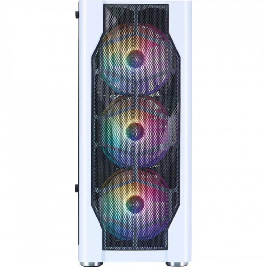 Корпус 1stPlayer D4-WH-4F1-W White без БЖ