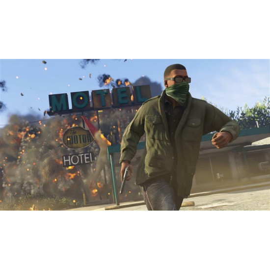 Гра Grand Theft Auto V Premium Edition для Sony PlayStation 4, Blu-ray (5026555424271)