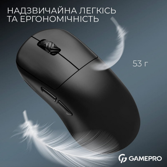 Миша бездротова Gamepro Asgard Loki Black (GM022B)