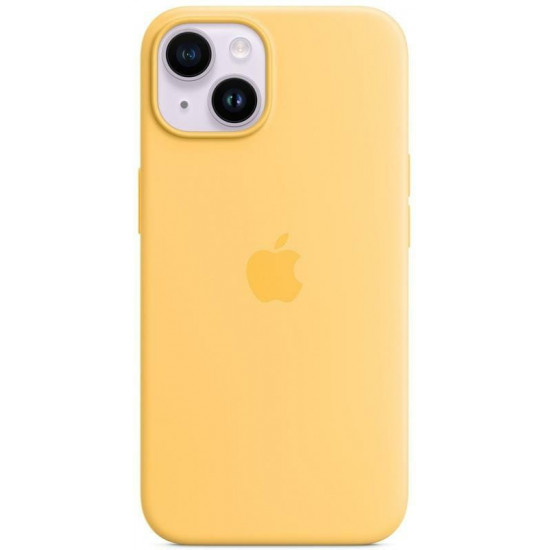 Чохол-накладка Apple Silicone Case with MagSafe для Apple iPhone 14 Sunglow (MPT23ZE/A)
