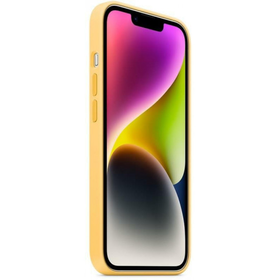 Чохол-накладка Apple Silicone Case with MagSafe для Apple iPhone 14 Sunglow (MPT23ZE/A)