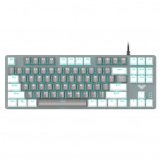 Клавіатура Aula Mechanical F3287 White/Grey keycap KRGD blue (6948391240688)