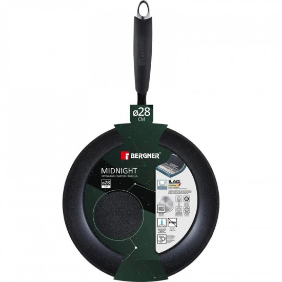 Сковорода Bergner Midnight 28 см (BG-30128-GR)