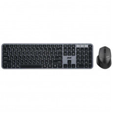 Комплект (клавіатура, миша) бездротовий 2E MK440 Grey/Black (2E-MK440WBGR_UA)