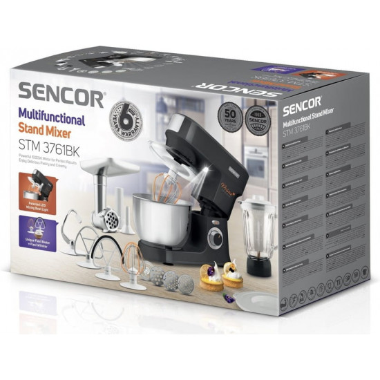 Кухонний комбайн Sencor STM 3761BK