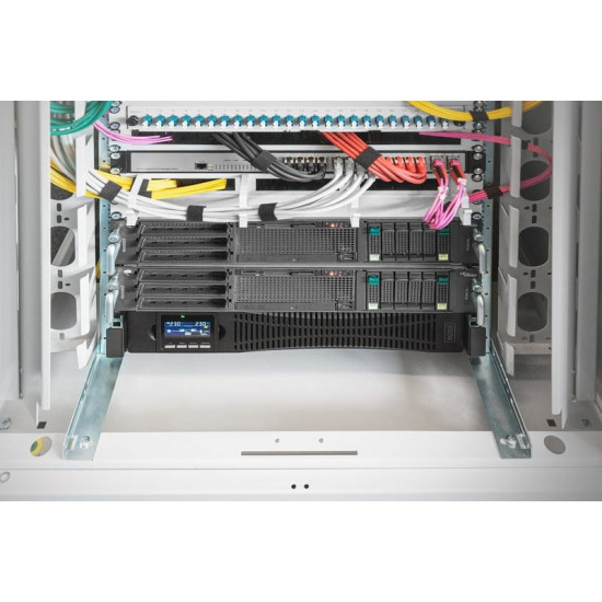 Джерело безперебійного живлення Digitus 1000VA/1000W, RTU2, LCD, RJ45, RS232, USB (DN-170093)