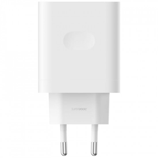 Мережевий зарядний пристрій Oppo SuperVOOC 45W White (VCB4JAEH)