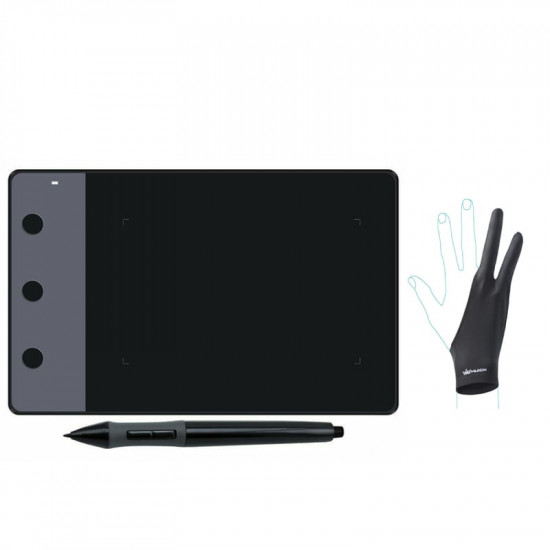 Графічний планшет Huion H420 + рукавичка